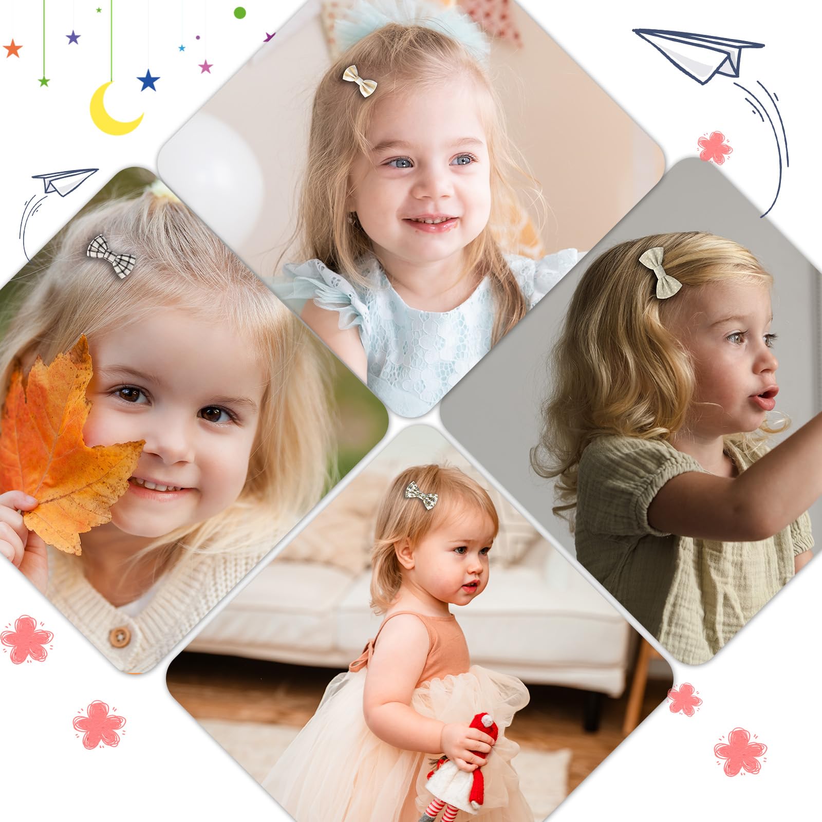 JESSCAT gift-ready hair accessories perfect for baptisms and birthdays