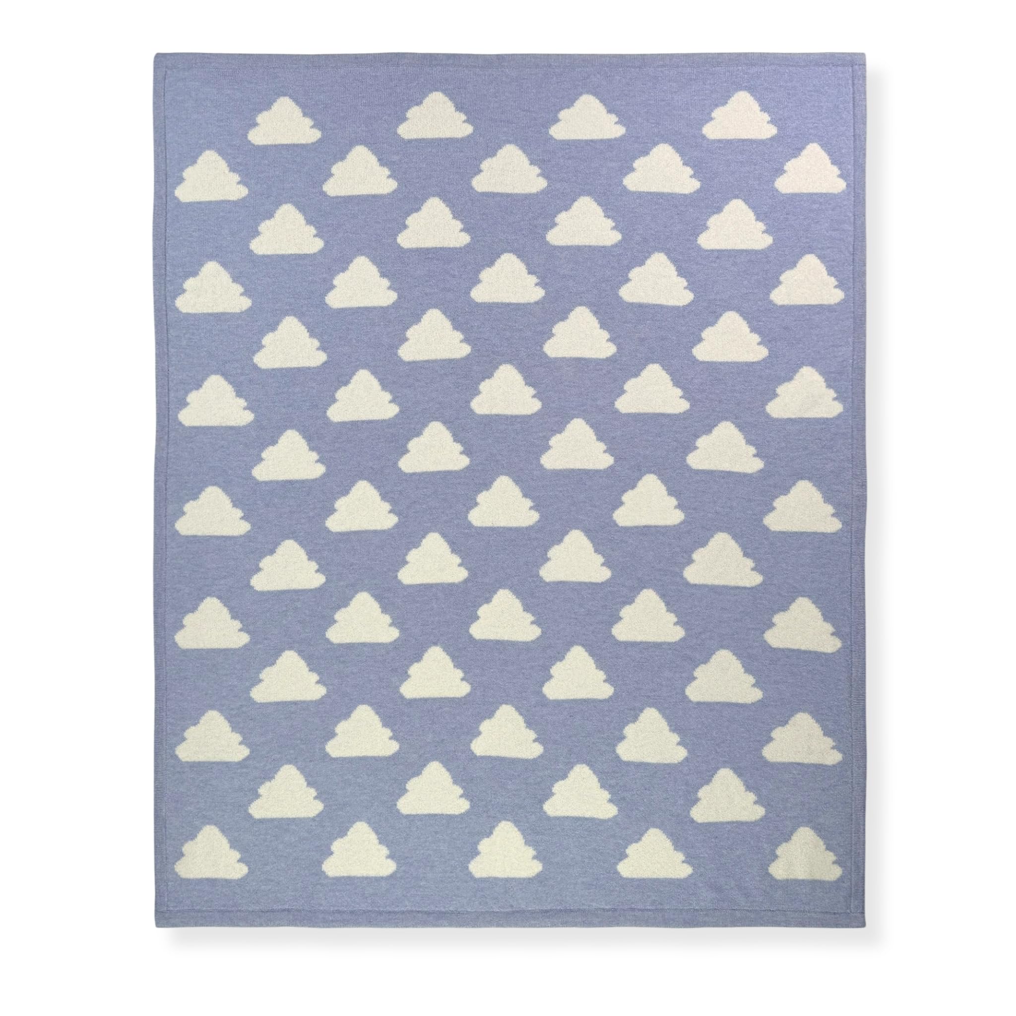 Jet&Bo BABY blue and white colorway enhances nursery décor with soft warmth.