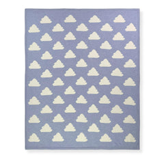 Jet&Bo BABY blue and white colorway enhances nursery décor with soft warmth.