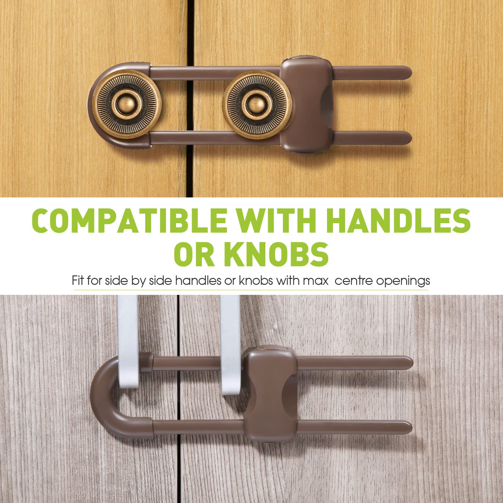 Jetec adjustable knob distance fits knobs up to 4.7 inches