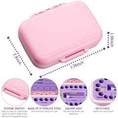 Jetec fetal hair container included for safe hair storage.
