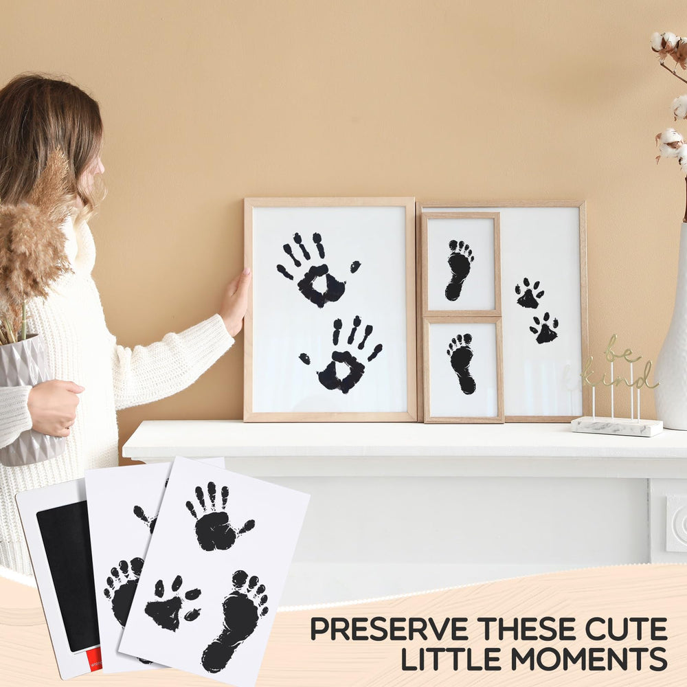 Jetec baby footprint on card demo demonstrates precise, crisp prints