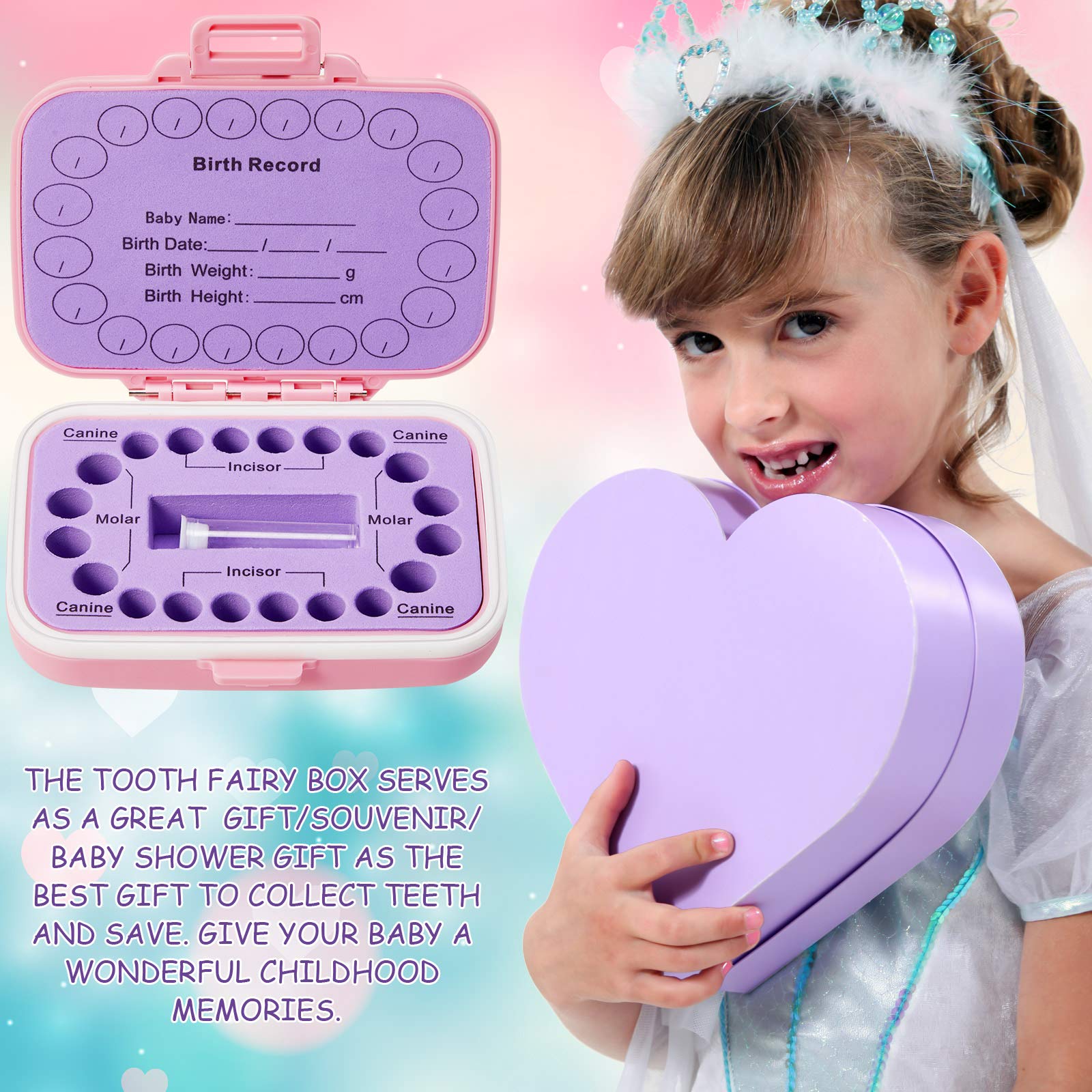 Jetec compact keepsake box ready to preserve memories.