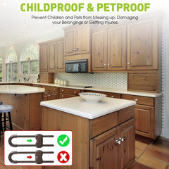 Jetec durable ABS cabinet lock highlights sturdy construction
