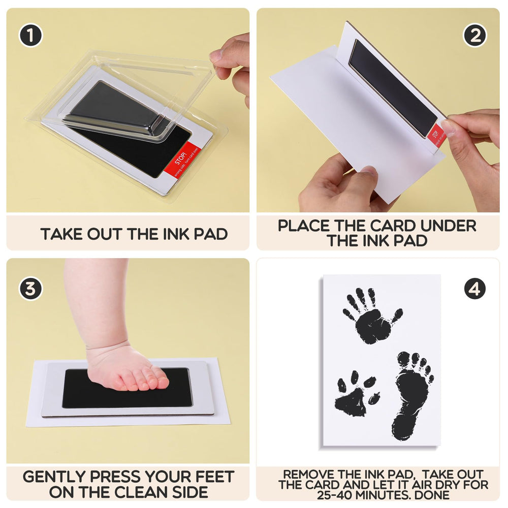 Jetec imprint cards keep delicate baby and pet prints organized.