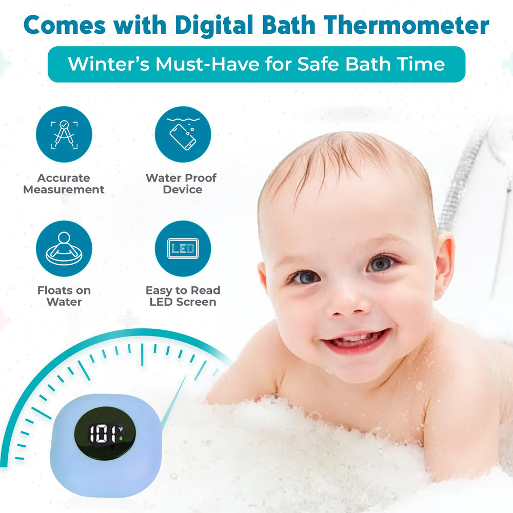JetFresh bath seat features soft non-slip cushion for baby comfort