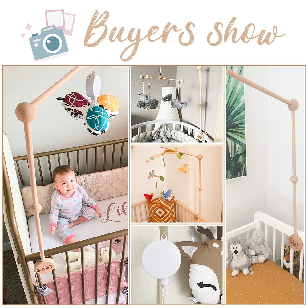 JETM·HH 30in height fits most cribs securely