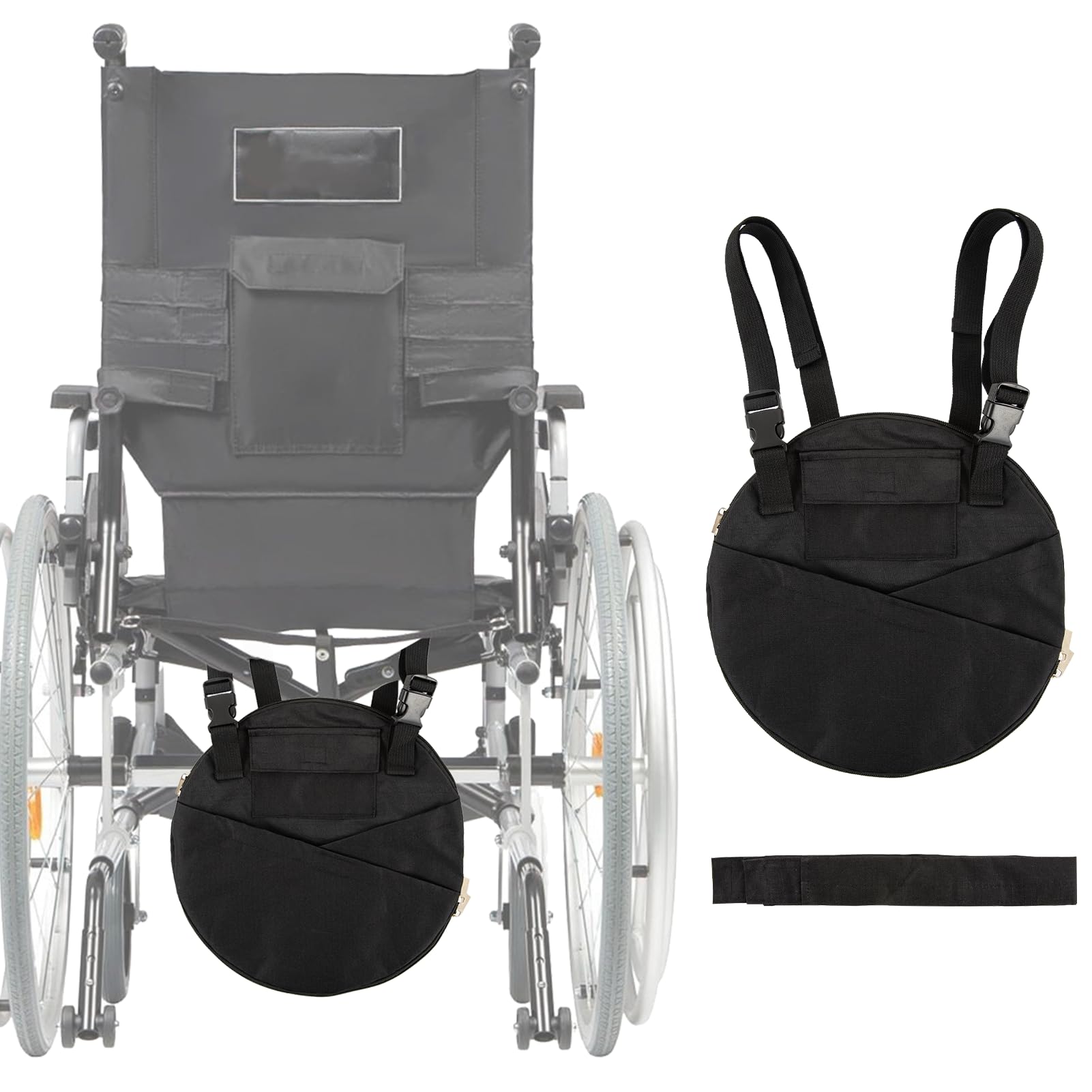 JFHNMLW 2000ml catheter bag cover offering discreet concealment and secure fit for daily outings