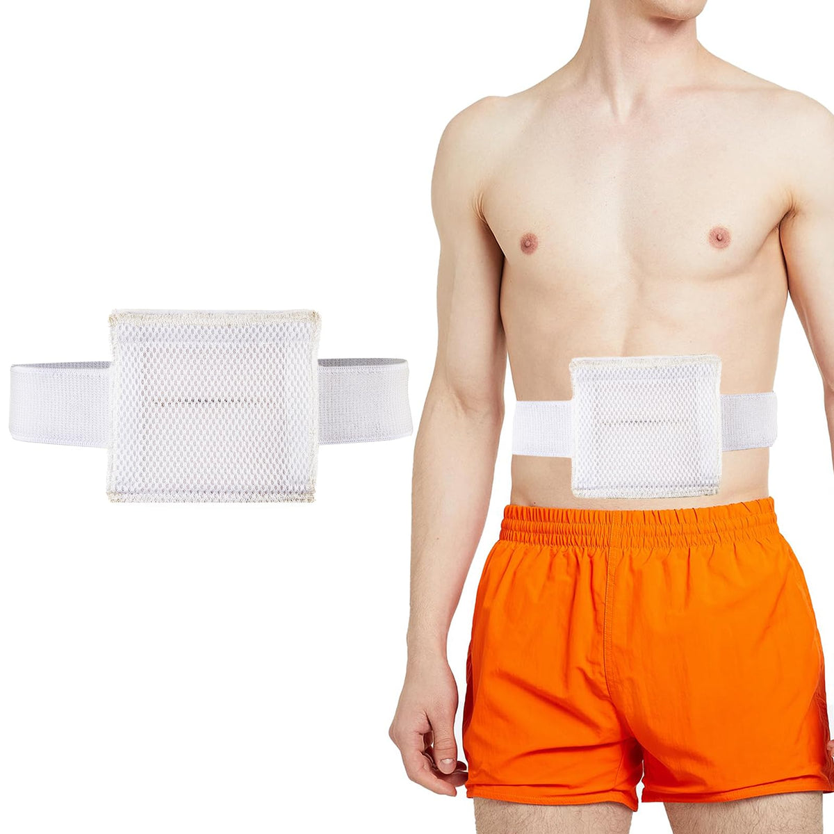 JFHNMLW breathable feeding tube belt worn discreetly under clothes for comfort