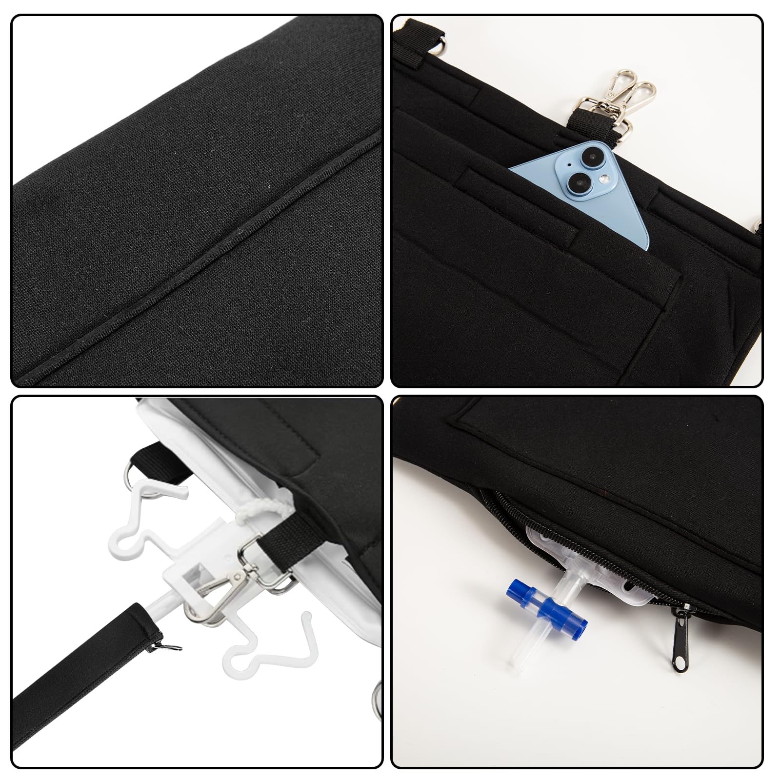 JFHNMLW waterproof catheter bag holder fabric for durable daily use.
