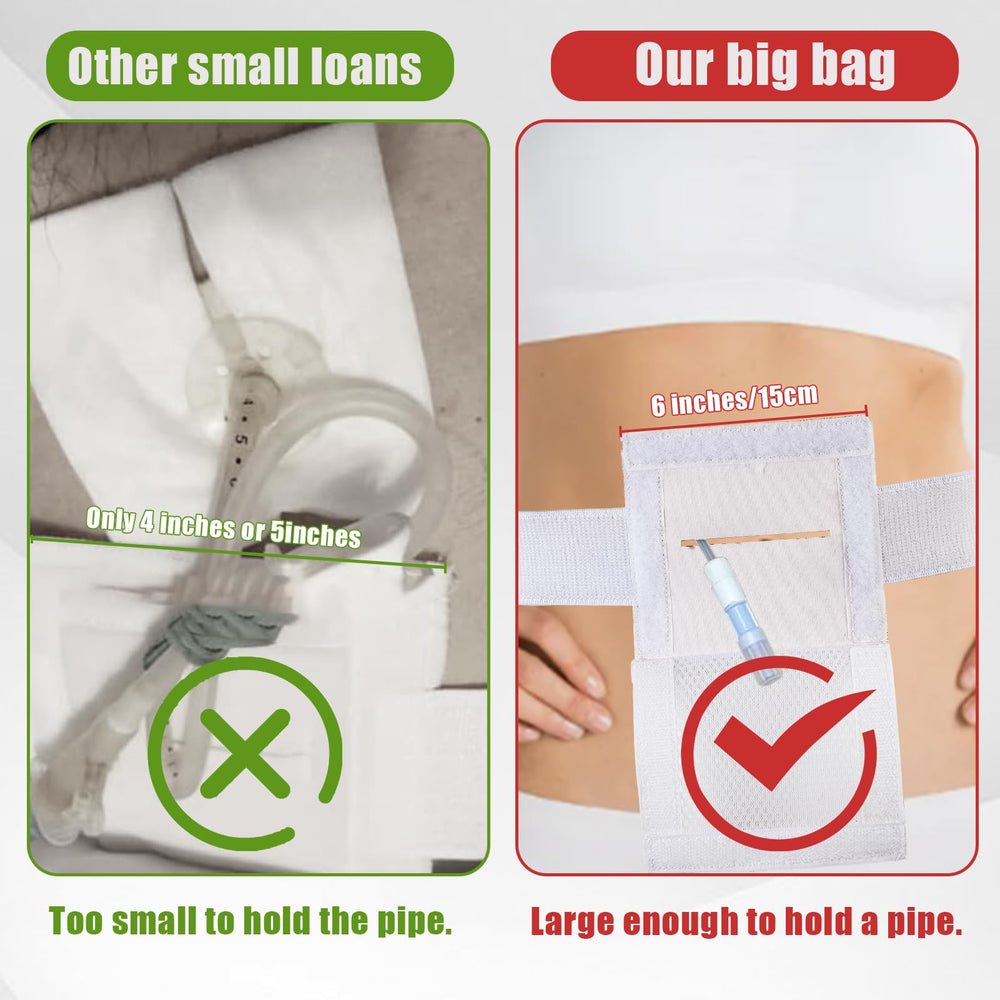 JFHNMLW secure pouch holds coiled tube to prevent movement