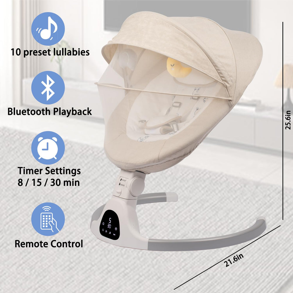 JFOVMCYG removable mosquito net on the baby swing for insect protection