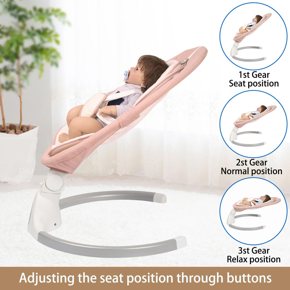 JFOVMCYG electric baby swing remote control enables effortless operation.