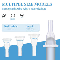 JFRHUDS external catheter is individually sealed for hygienic readiness.
