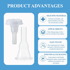 JFRHUDS hypoallergenic medical-grade materials provide gentle skin contact.