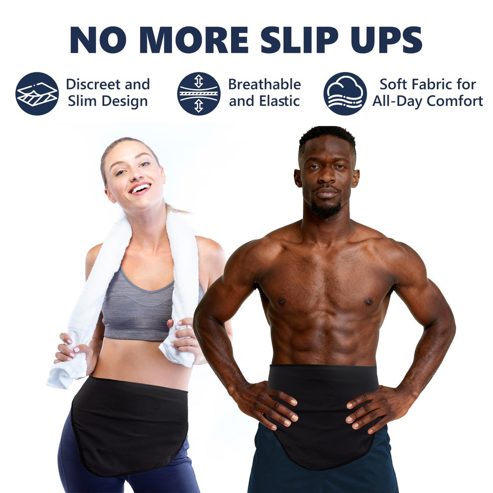 JFRHUDS ostomy belt offers four-size adjustable fit for personalized wear.