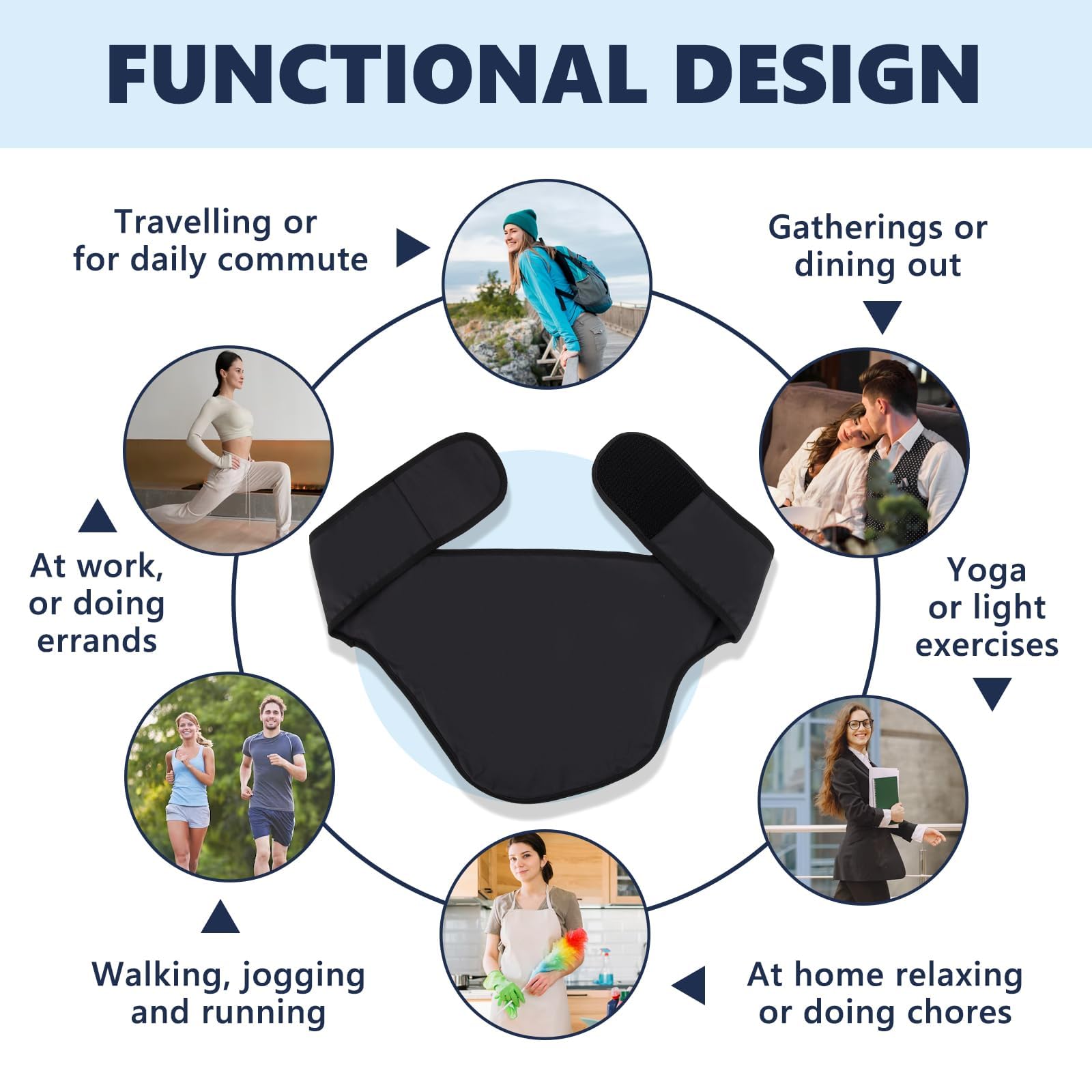 JFRHUDS Ostomy Belt suited for swimming, daily tasks, and travel.