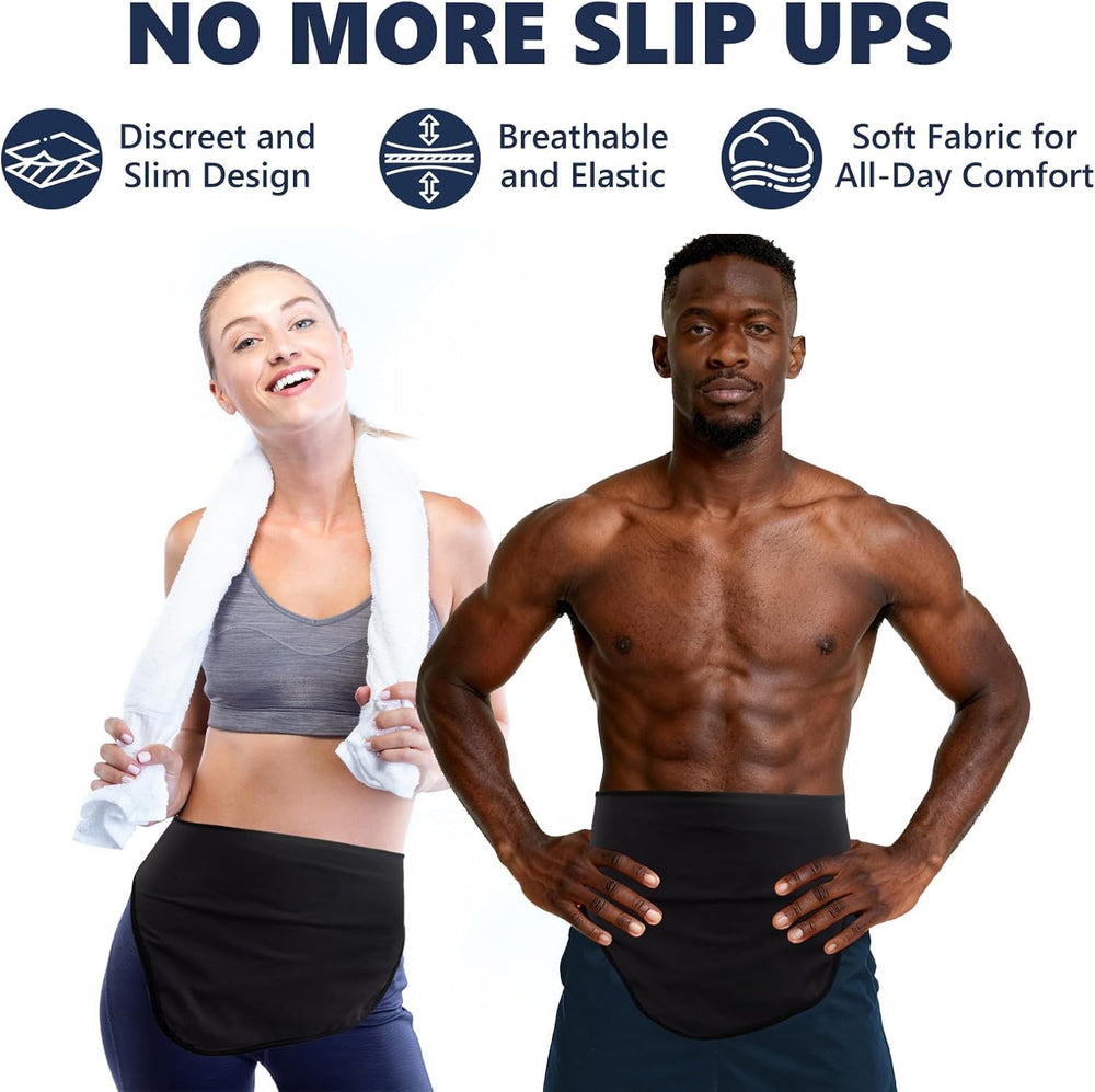 JFRHUDS ostomy belt supports work and sports routines.