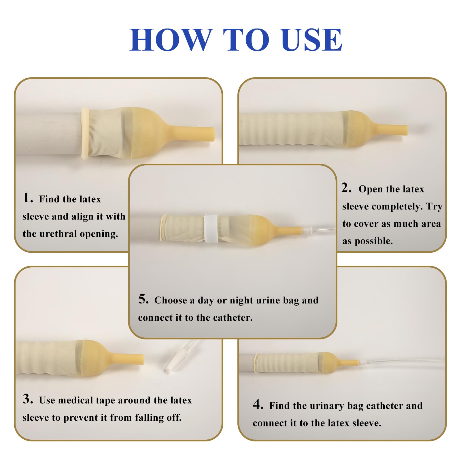 JFRHUDS 2000ml urine bag for overnight wear and extended protection