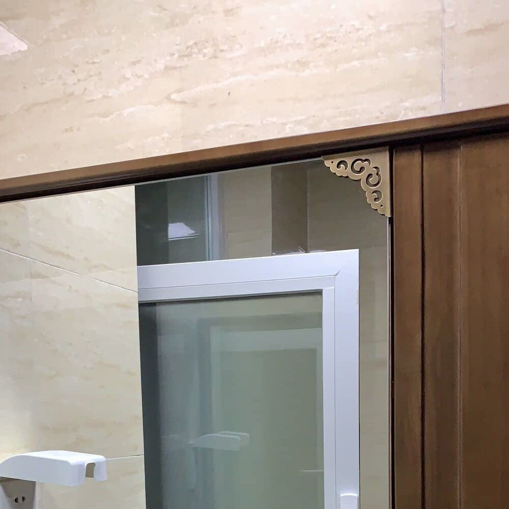 JfwuHap wooden chest edge guard boosts durability and vintage appeal.