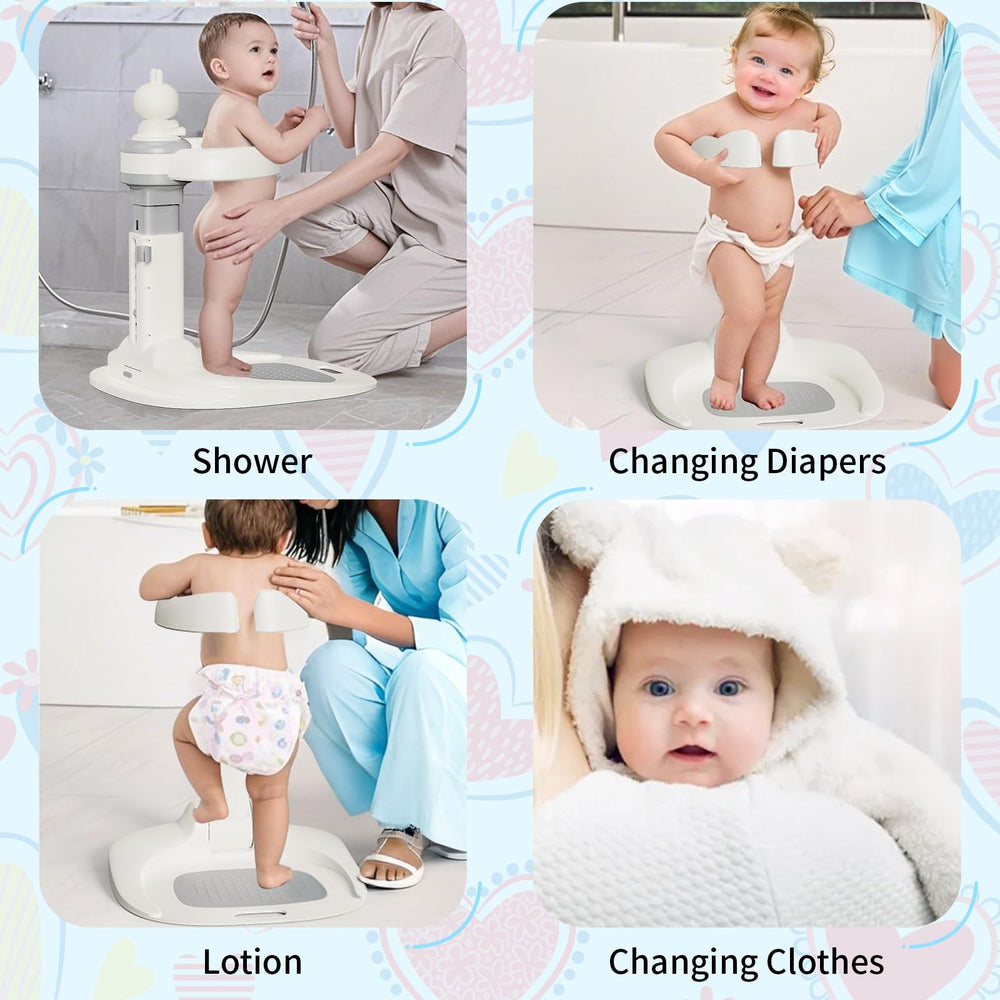 Jfxgjuv cartoon animals enhance bath time engagement for toddlers.
