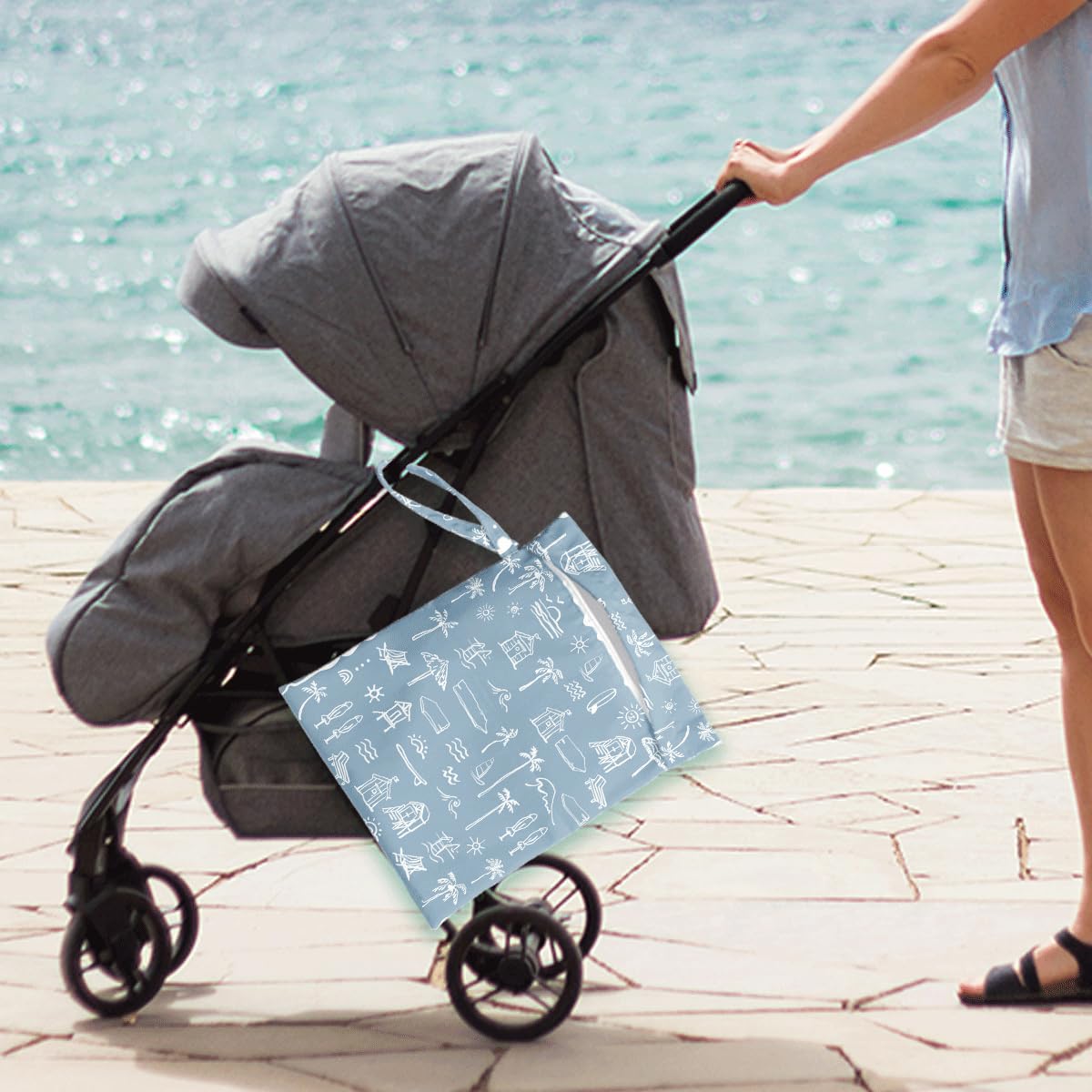 JHFDTY Wet Bag in pattern variety helps express personality while organizing vacation gear.