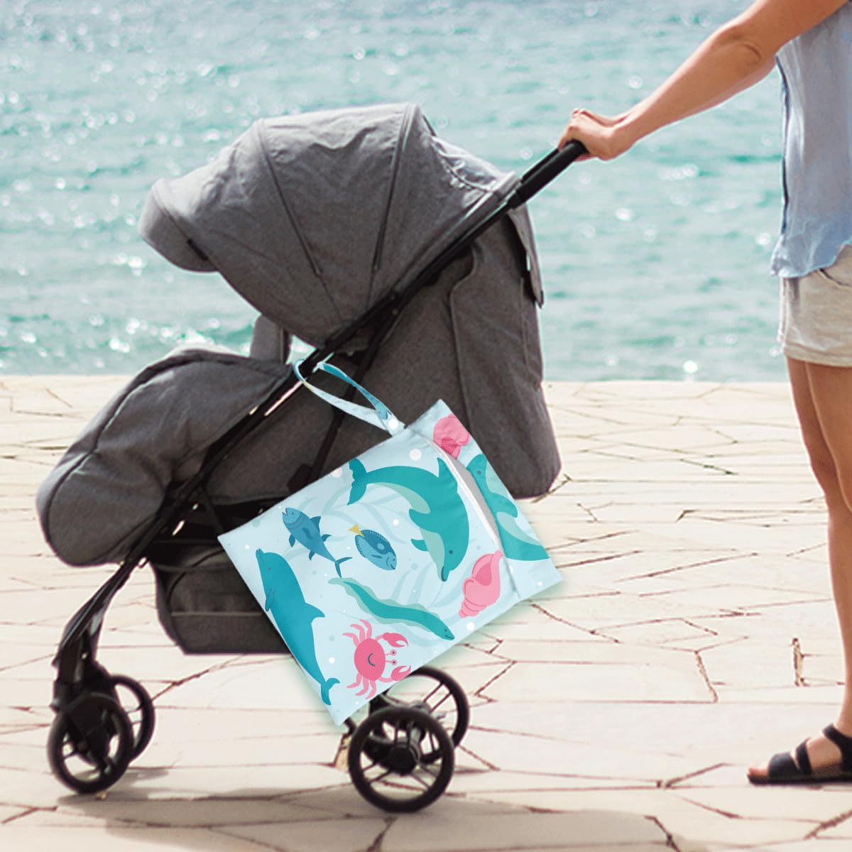 JHFDTY Wet Bag fun patterns reflect personality while staying organized.