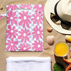 JHFDTY Wet Bag filled with cloth diapers demonstrates capacity for on-the-go parenting.