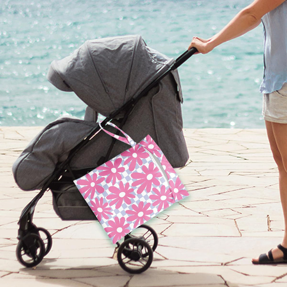 JHFDTY Wet Bag pattern design highlights playful style for travel.