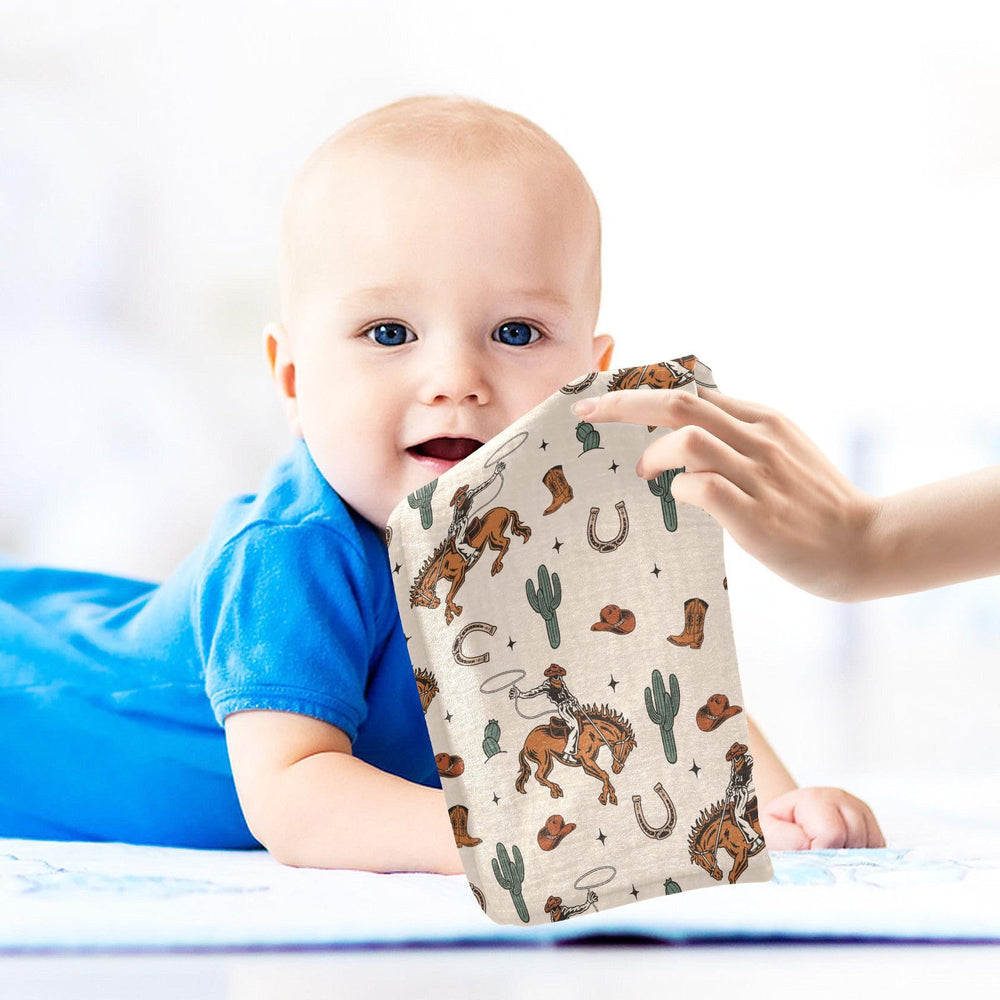 JHKKU gender-neutral baby washcloth design for boys and girls