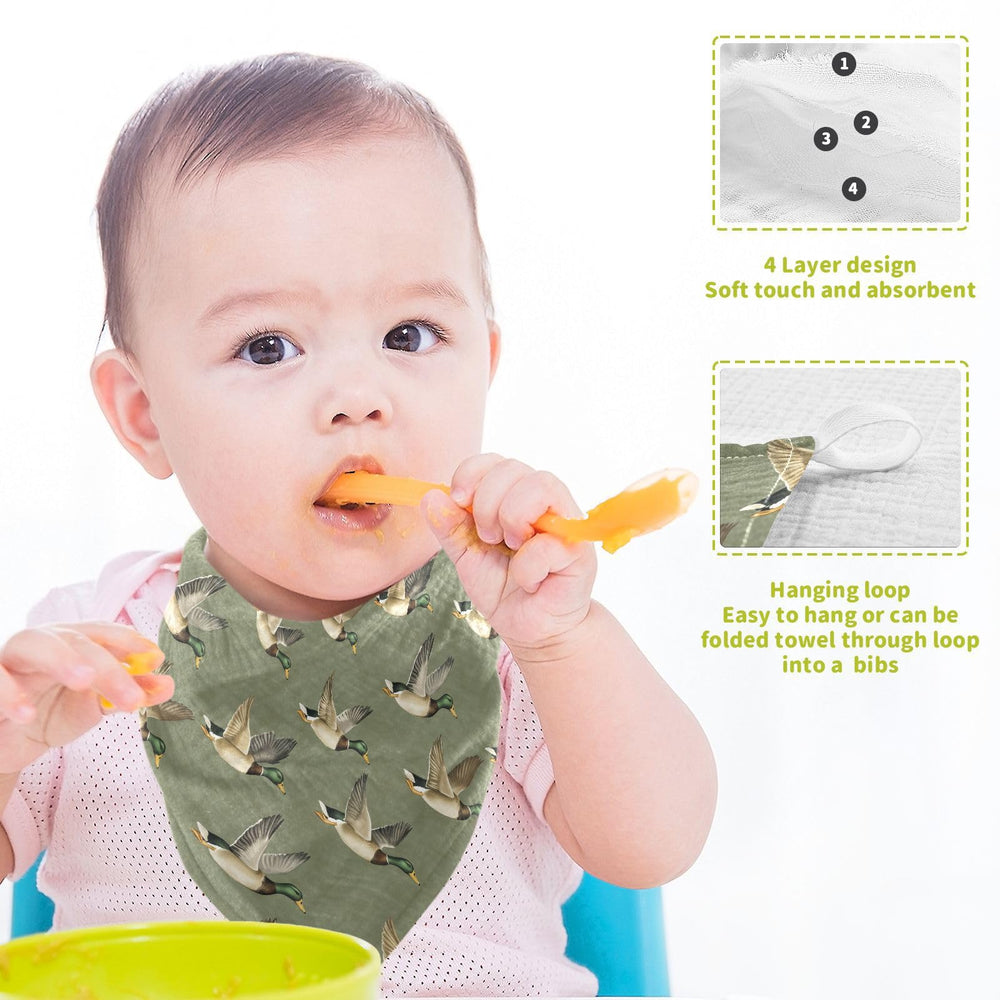JHKKU Mallard Ducks reinforced stitching supports repeated washings and longer product life.