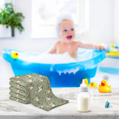 JHKKU Mallard Ducks travel wipe keeps essential on-hand in diaper bags for on-the-go cleanups.