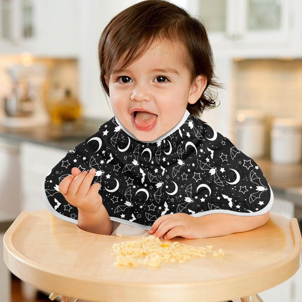 JHKKU burp cloths are machine washable for quick, easy cleaning.