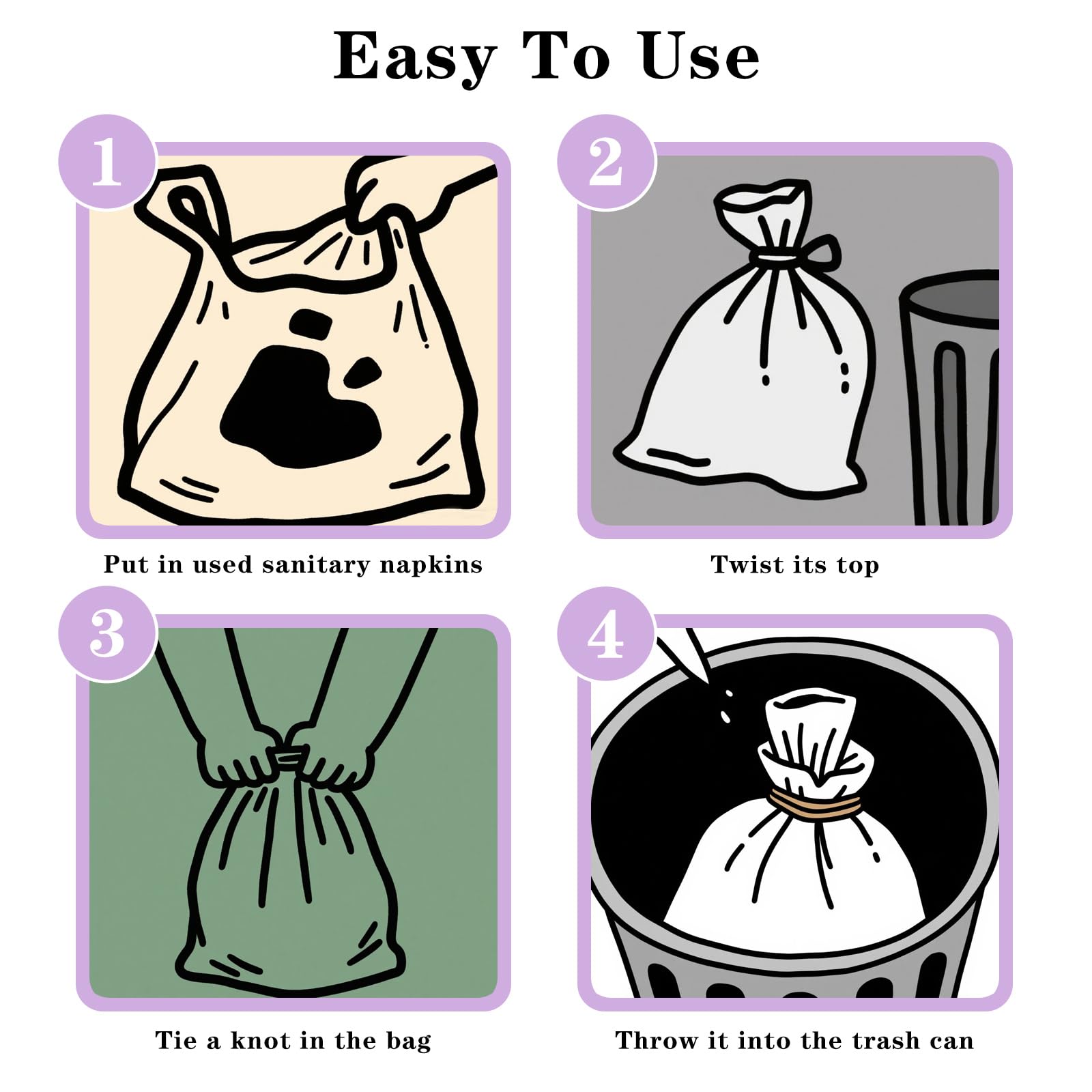 JIABEIUS compact dispenser keeps bags ready for on-the-go use.