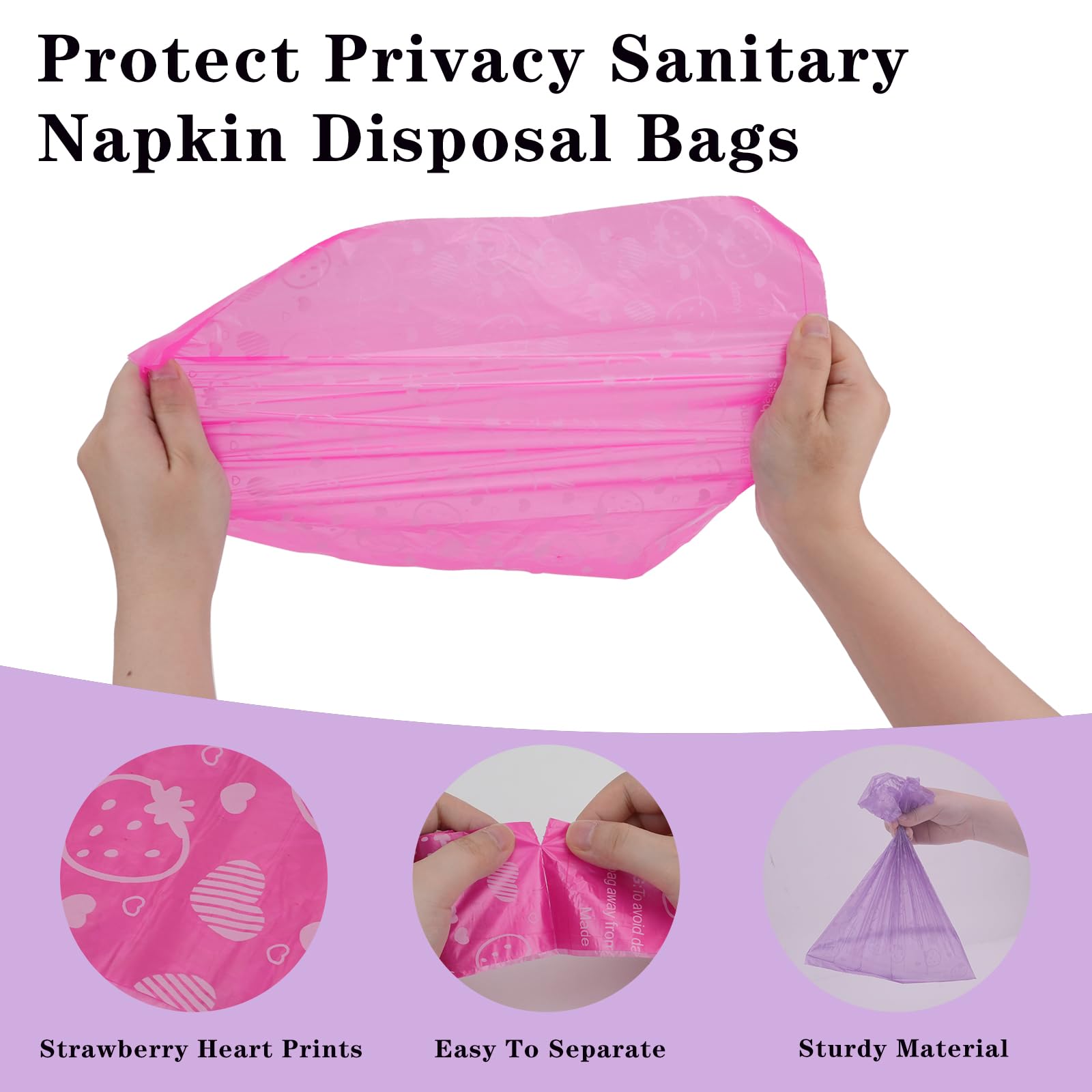 JIABEIUS durable plastic disposal bags for reliable transport and use.