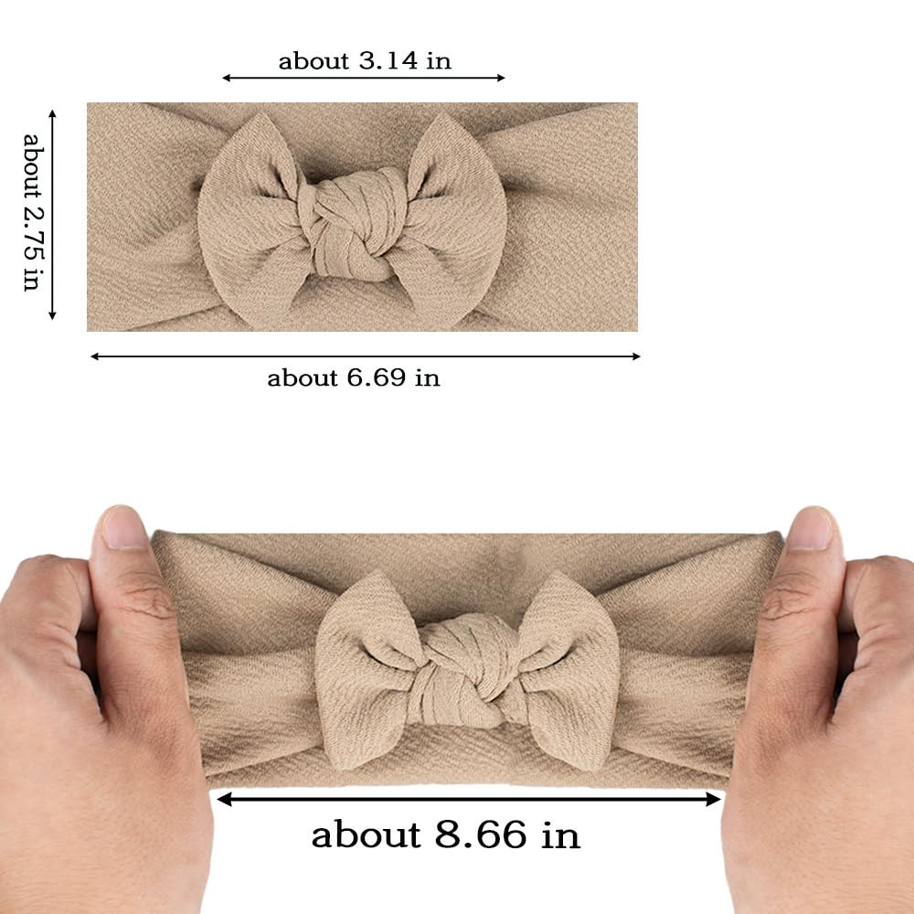 JIAHANG big bow detail on turban headwrap for photo-worthy moments