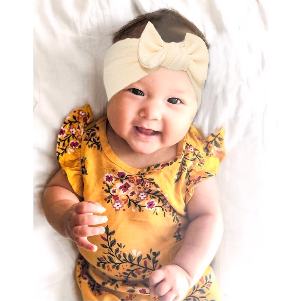 JIAHANG headwrap fits newborn to toddler with comfortable stretch