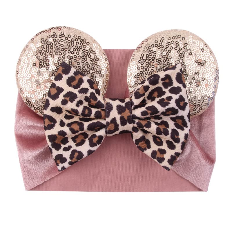 JIAHANG leopard print hair accessory, a great gift and photo prop for any occasion.