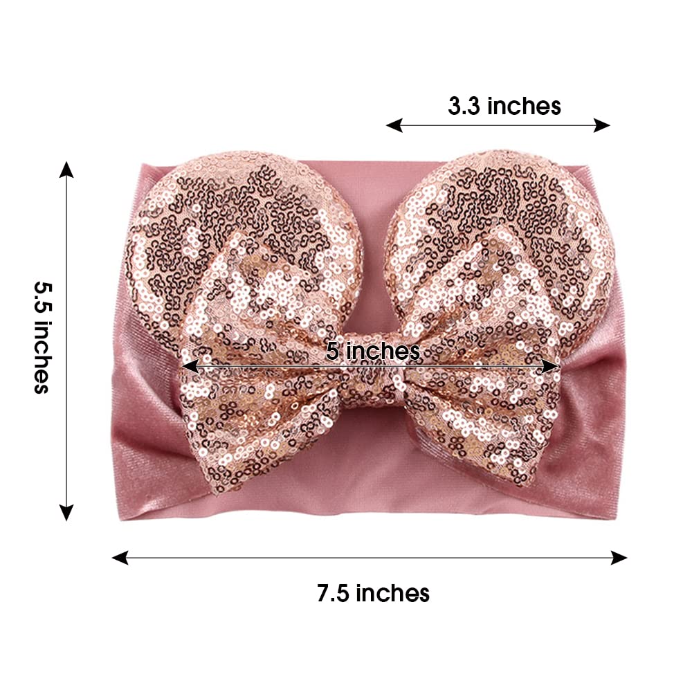 JIAHANG velvet headband offers soft comfort for toddlers during everyday wear.