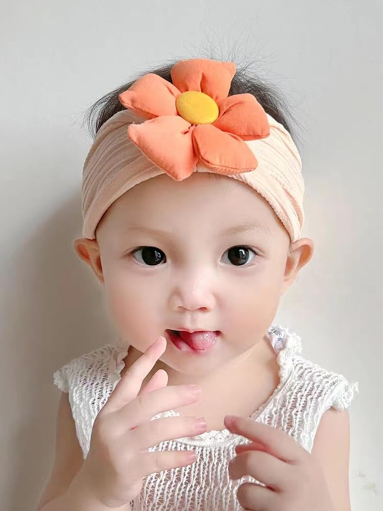 JIAHANG versatile headwrap fits 0-5 years for everyday wear.