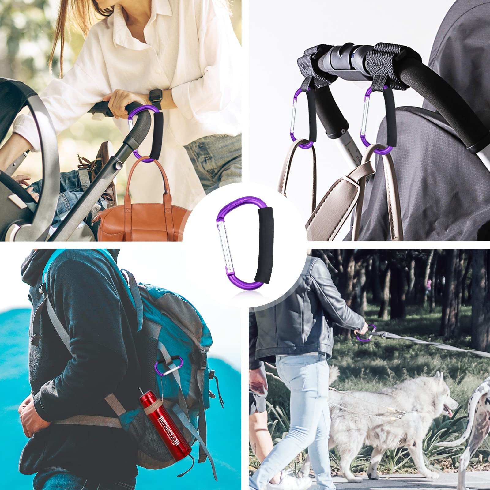 JIALEEY easy carry for groceries with multiple bags