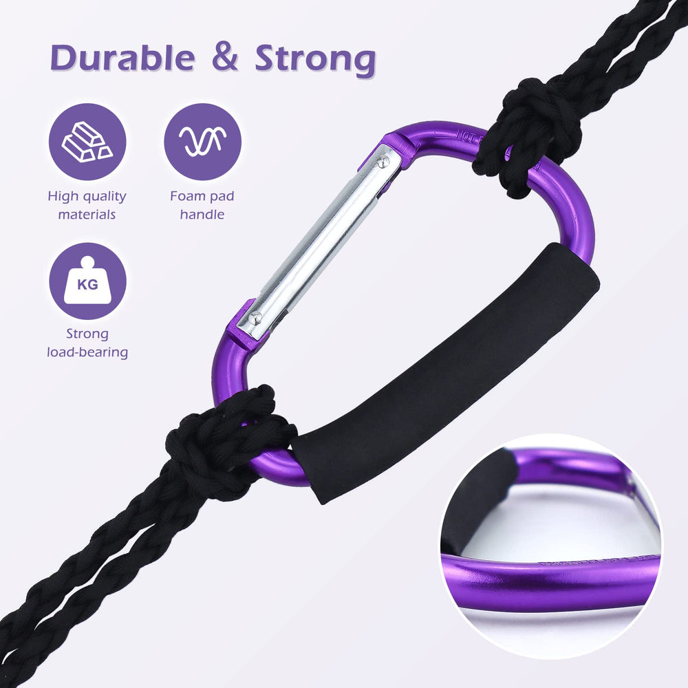 JIALEEY heavy-duty latch ensures a secure hold on bags