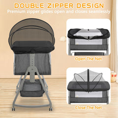 Jiangcha high-density breathable mesh keeps air flowing for a cooler nap.