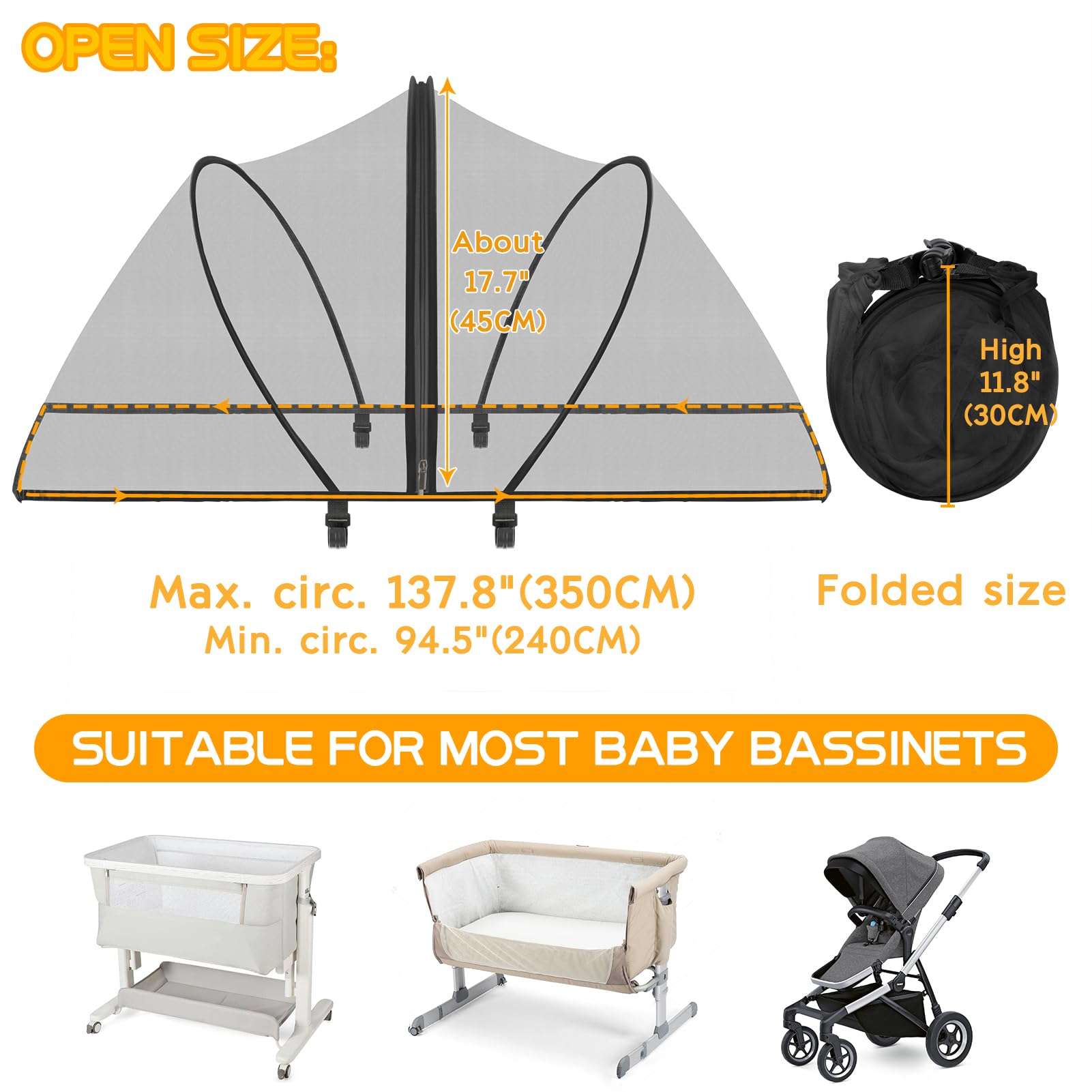 jiangcha pack and play cover protects against pet hair and dust for cleaner sleep