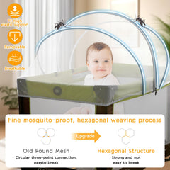 Jiangcha pack and play cover universal fit 39x27 inches for most cribs.