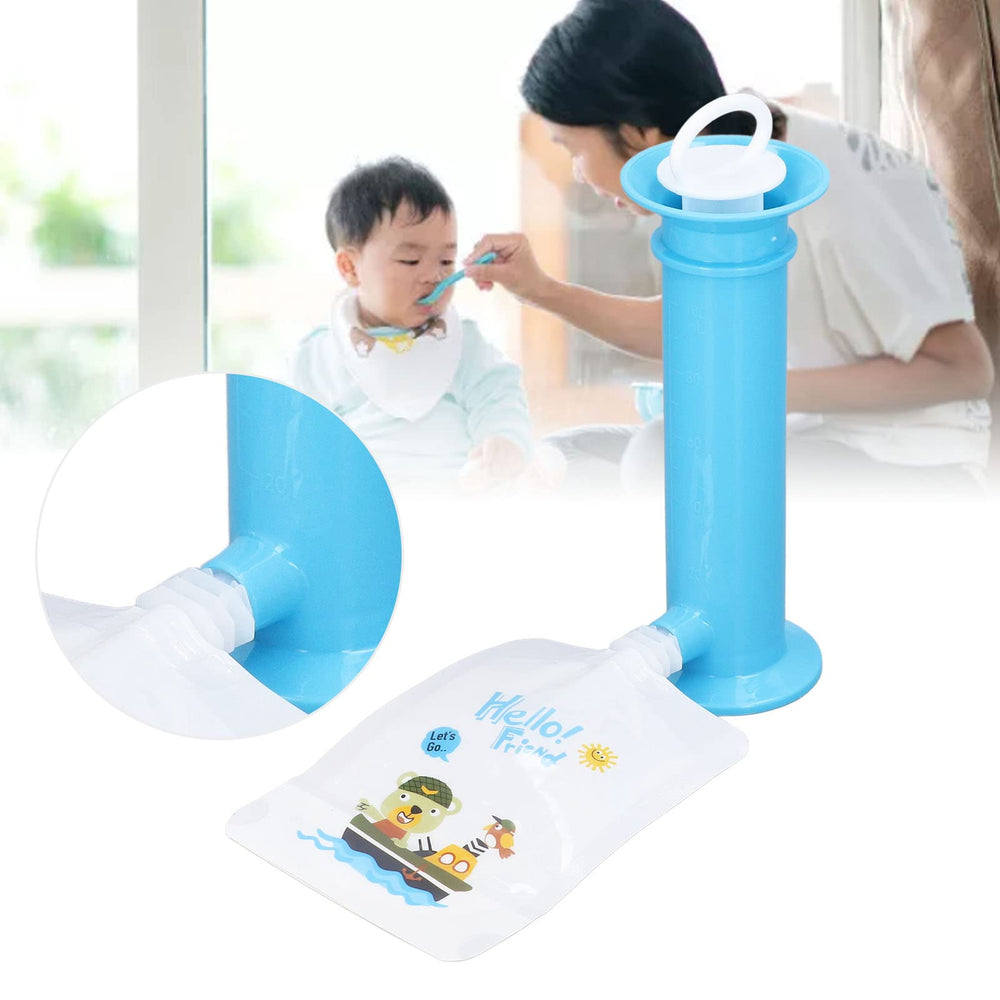 Jiawu pouch with leakproof double zipper prevents spills during transport.