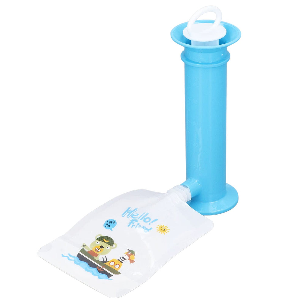 Jiawu portable squeeze pouches let you customize meals on the go.