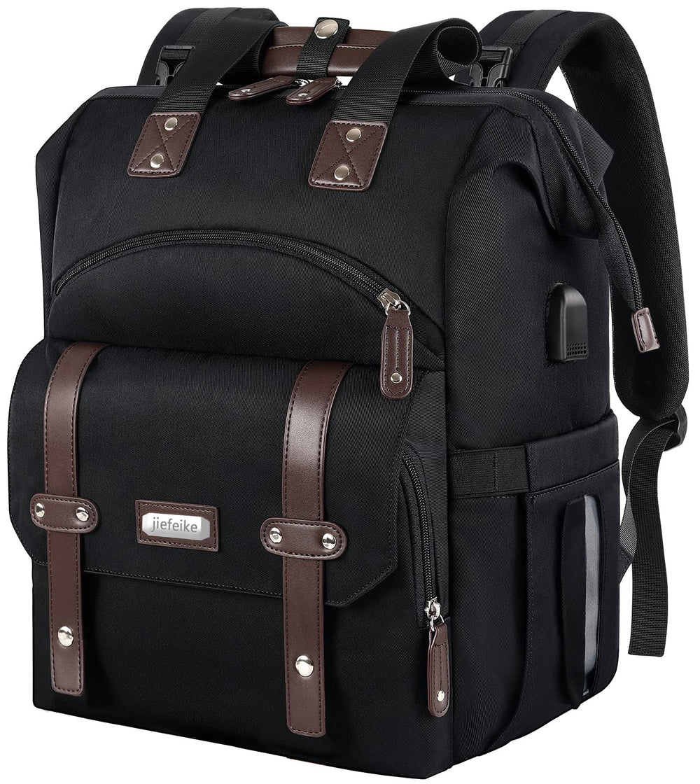 Jiefeike diaper bag backpack with large capacity for baby essentials on the go