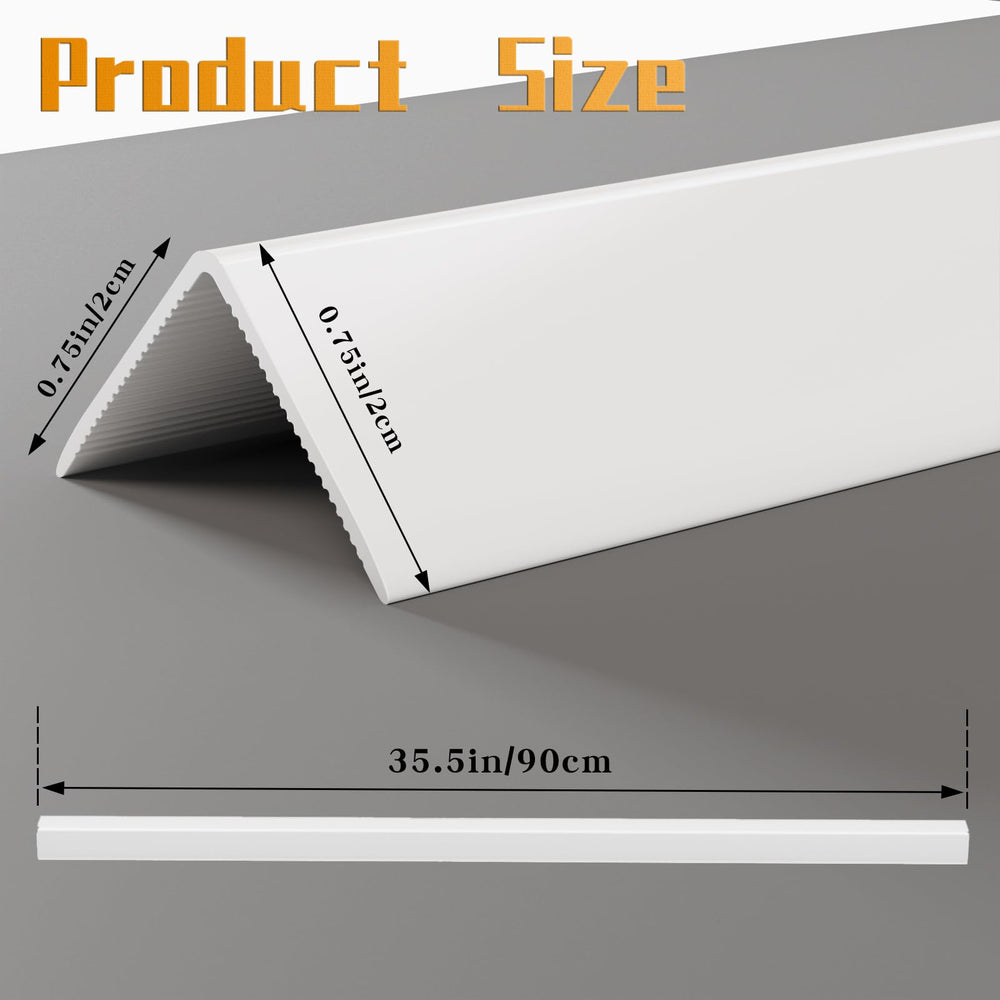 Jiekayi aluminum corner guard adds edge protection for doors and cabinets