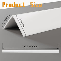 Jiekayi aluminum corner guard adds edge protection for doors and cabinets